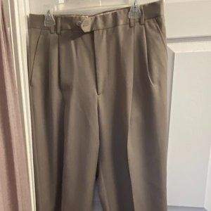 Pronto Uomo Men's Dress Pant Size 34W Tan